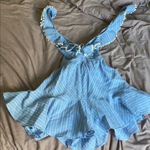 Cute blue jumpsuit size M